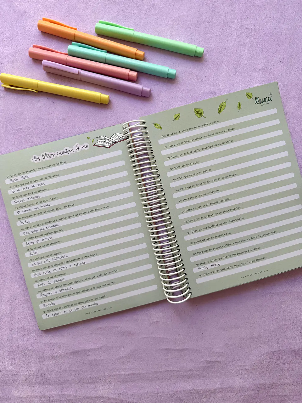 Reading Planner - PREVENTA con despacho el 05/05 8