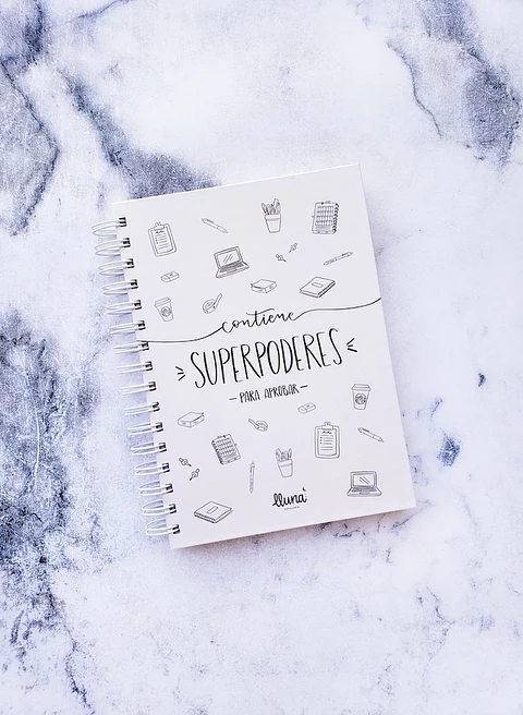 "Superpoderes" Planner Anual Universitario 