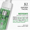 Espuma facial KJ te verde 