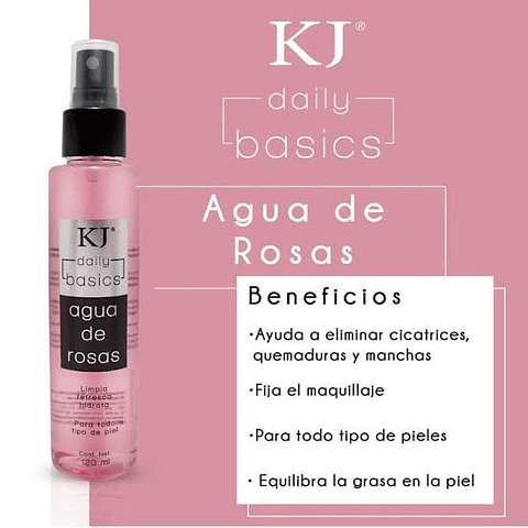 Agua de rosas 120ml