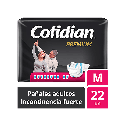 Pañales de Adultos Cotidian Premium M X22