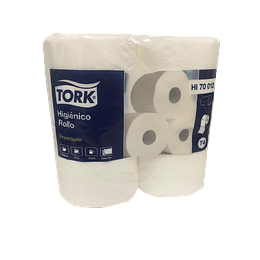 Papel Higiénico Rollo D/H Tork Premium  1 Paquete de 4 Rollos de 30Mts.