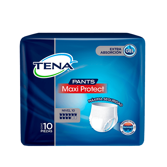 Tena Pants Maxi Protect - Talla G 10 Unidades﻿