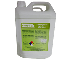Detergente Clorogel Bidon 5 Litros - Klapp