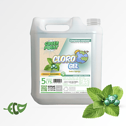 Cloro Gel Menta en Bidon de 5 Litros ECOLOGICO