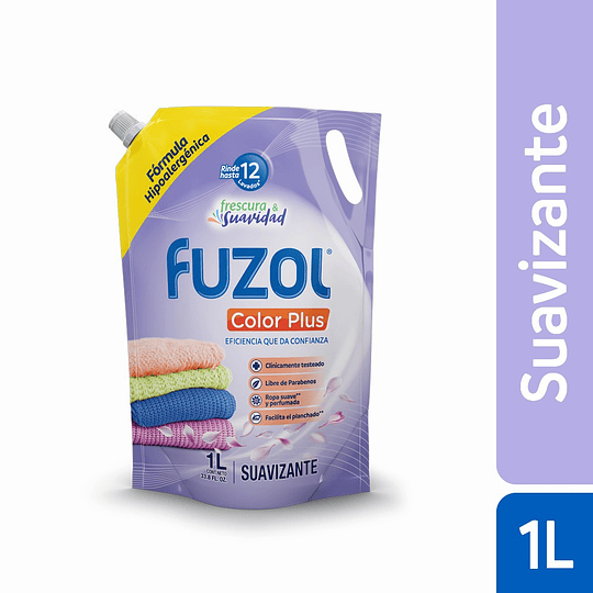 Fuzol Suavizante Color Plus 1 Litros