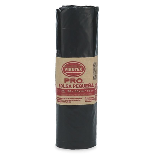 Bolsa Basura con aroma Fresh 20 un 50x55cm Blanca. Virutex