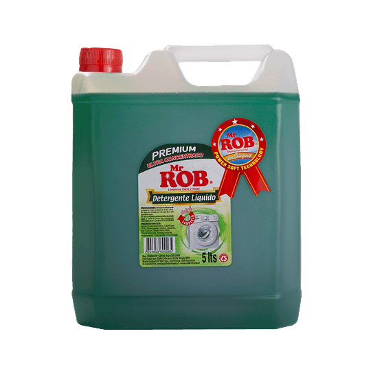 Detergente Mr Rob Ultra Concentrado - Bidon de 5 Litros