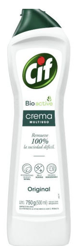 LIMPIADOR CREMA 750ML CIF ORIGINAL