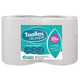 Toalla de Papel Jumbo 2 Rollos