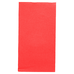 Caja de Servilleta Roja 40x40 Doblada 1/8 - 10 Paquetes de 100 Unidades
