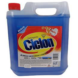 Detergente Liquido Ciclón Bidón de 5 Litros