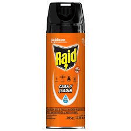 Raid Insecticida Casa y Jardin 235cc