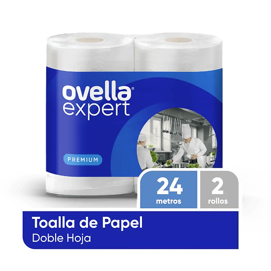 Toalla Prepicada D/H 2 Rollos de 24mts vella