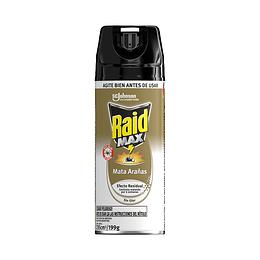 Raid Insecticida Max Mata Arañas 235cc