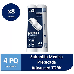 Sabanilla Medica Rollo H/S 8 Rollos x 48 MTS Tork Advanced