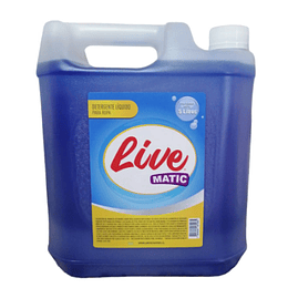 Detergente Liquido Live Bidón de 5 Litros