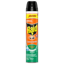 Raid Insecticida Casa y Jardín 400 cm3