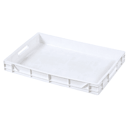 Caja Plástica Lisa Apilable 40x60x8 xm 