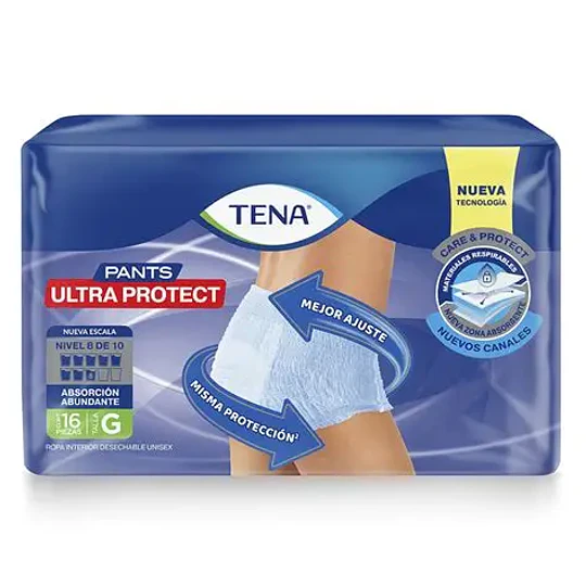 Tena Pants Ultra Protect Talla G 30 Unid.