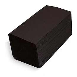 Servilleta Negra 30x40 1/6 42 Paq. x 50 Unid. (2.100 Unid.)