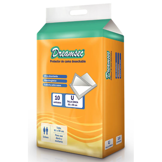 Sabanilla Protectora de Cama x 10 Unid. Dreamsec