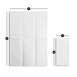 Servilleta 30x40 Blanca 1/6 Caja 10 Paq. X 100 (1000 Unid.)