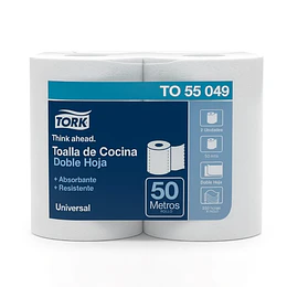 Toalla de Cocina Tork H/D 2 Rollos X 50 Mt.