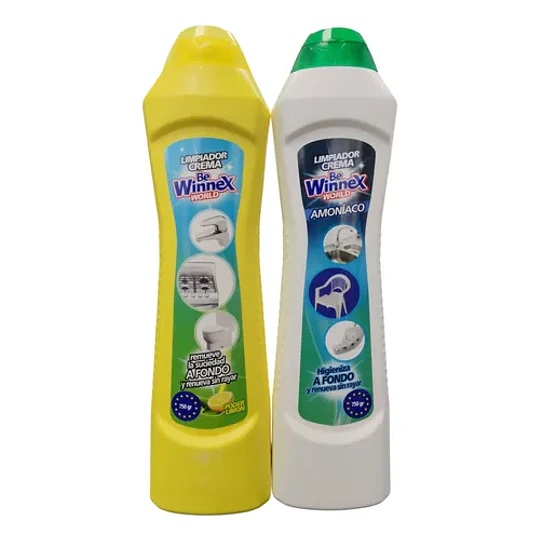 Winnex Limpiador en Crema 750 Gr. 1 Unid.