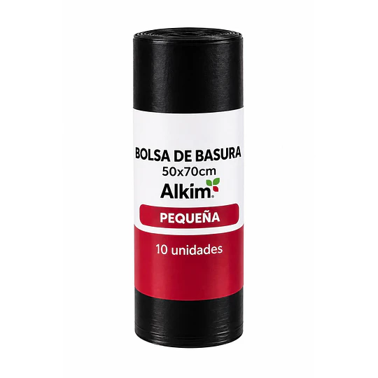 Bolsa de Basura Negra 50x70 x 10 Unid. 20 Mic.