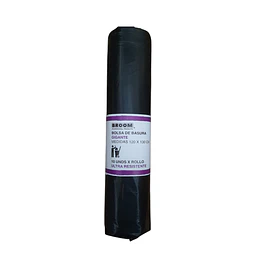 Bolsa de Basura Negra 120x130 X 10 Unid. 60 Mic.