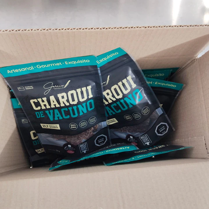 Box Charqui de vacuno 25 grs 1