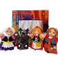 Teatro bosque con Títeres de Caperucita Roja (cuatro) - Miniatura 1