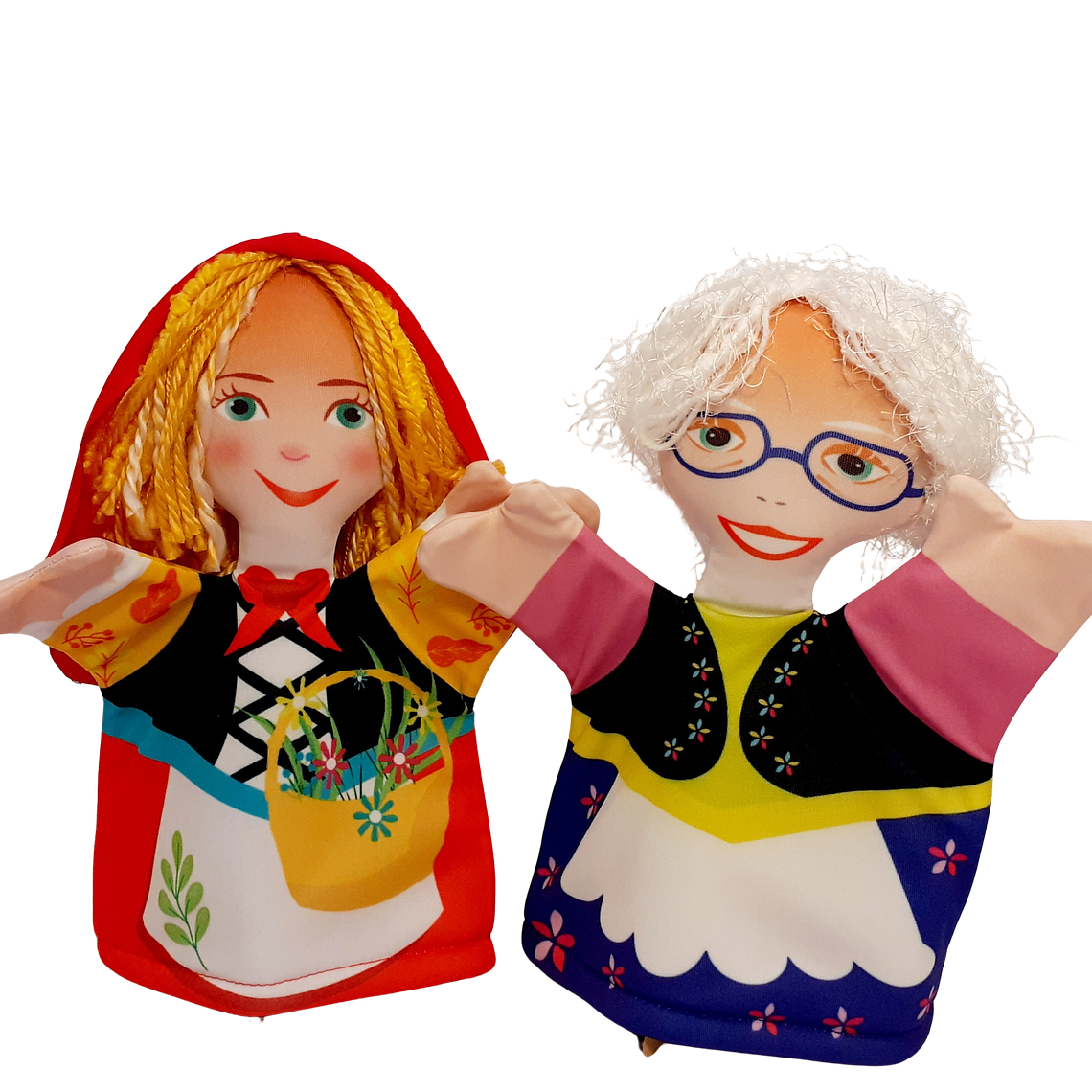 Teatro bosque con Títeres de Caperucita Roja (cuatro) 2