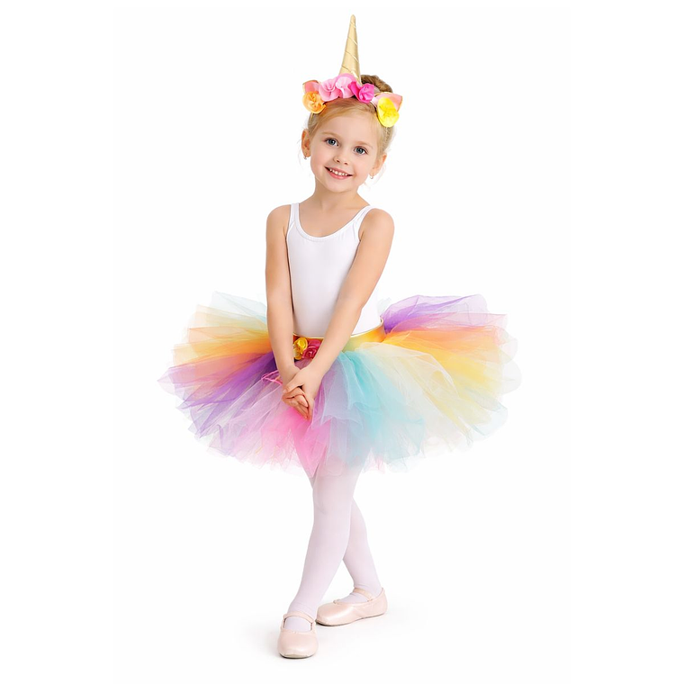 Tutú de Bailarina Unicornio 1