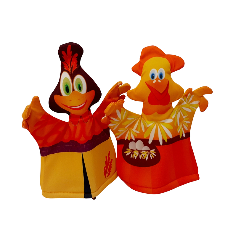 La Granja Arcoíris. Títeres de Mano 3