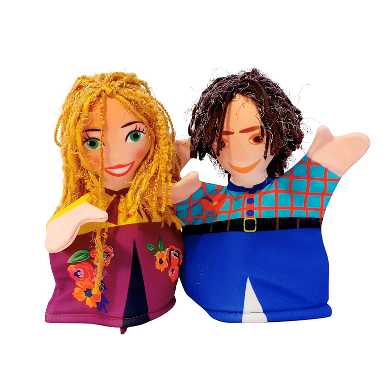 La Familia Monte Espino. Títeres de Mano 4