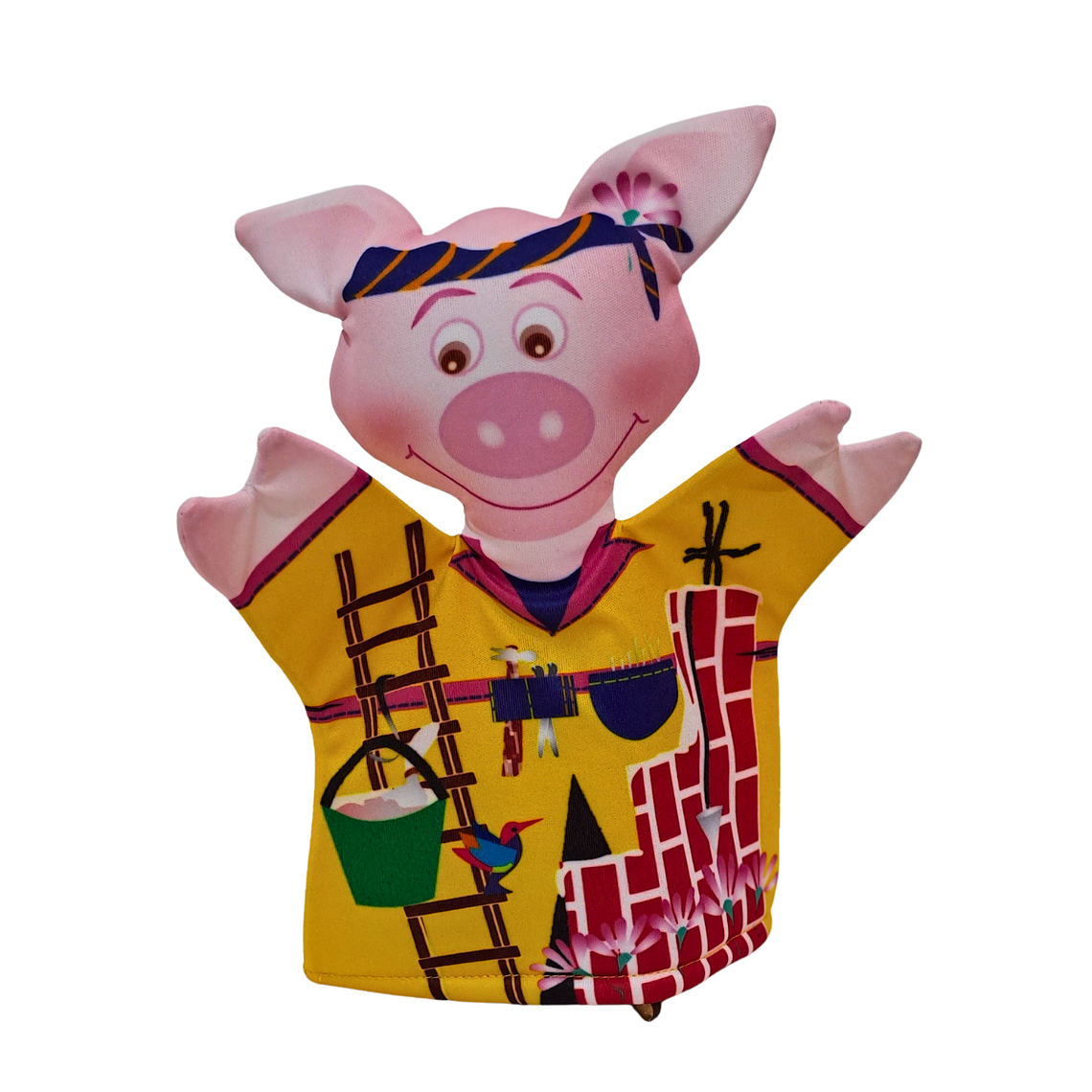 Los 3 Chanchitos y el Lobo Feroz . Títeres de Mano 2