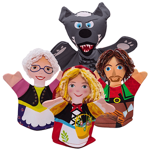 Caperucita Roja. Títeres de Mano