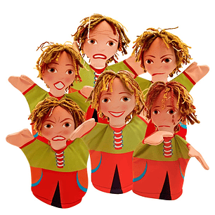 Las Emociones. Títeres de Mano de Nene