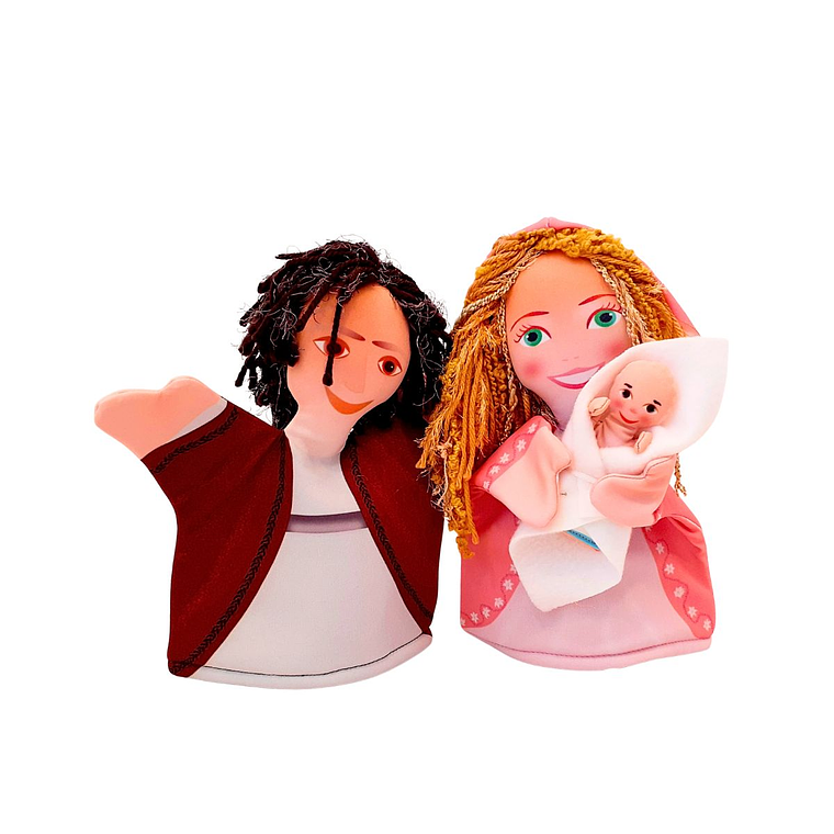 El Pesebre de Navideño. Títeres de Mano. 2