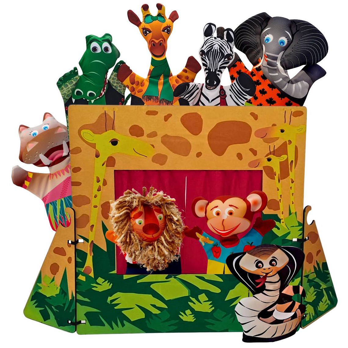 Teatro Selva con Títeres de la Selva Africana 1