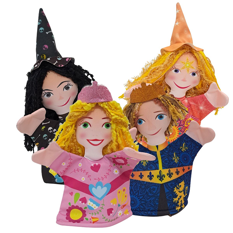 Teatro Castillo con Títeres de Cuento de Hadas 3