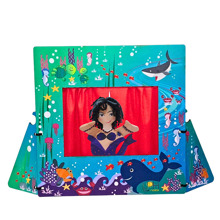 Teatro Fondo del mar con Títeres de 