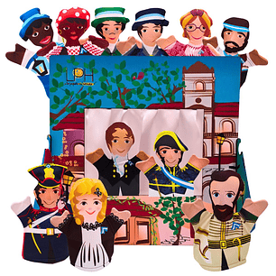 Teatro de la Época Colonial con Títeres Patrios