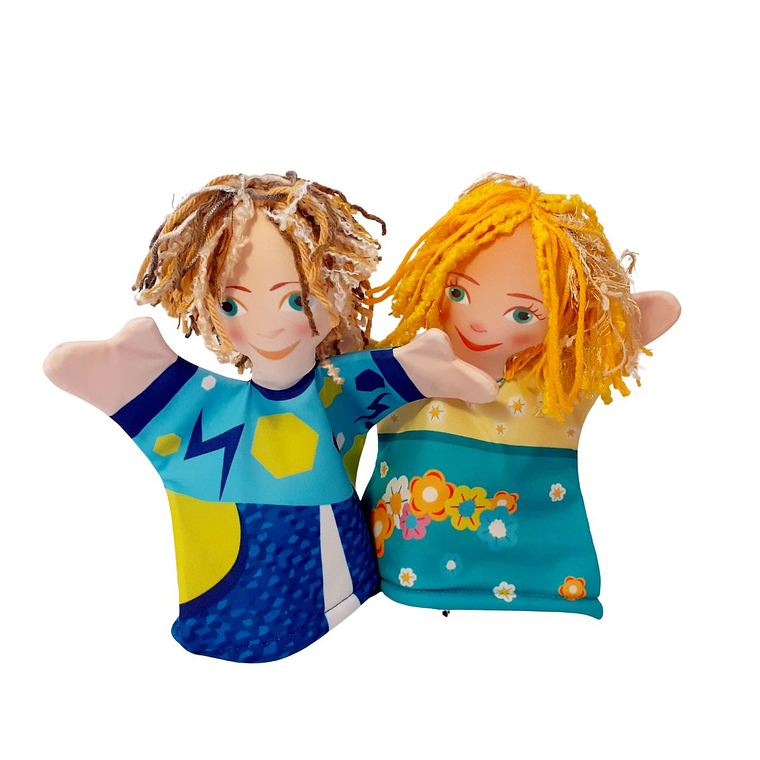 Teatro Ciudad con títeres de niños animalitos domésticos 4