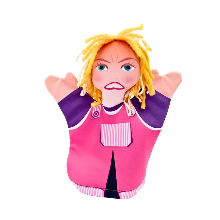 Teatro Ciudad con Títeres de nena y sus Emociones 8