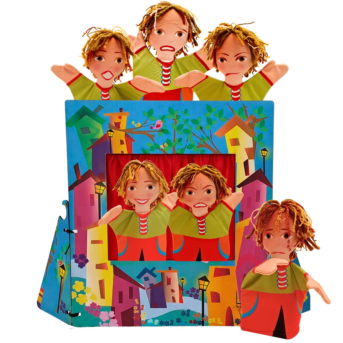 Teatro Ciudad con Títeres de Nene y sus Emociones 1