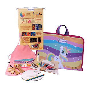 Valija de Arte Mis Diseños. Unicornio