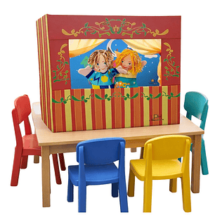 Teatro de Títeres Didáctico Clásico para Escuelas y Jardines de Infantes